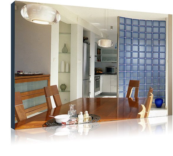 Перегородки из стеклоблоков